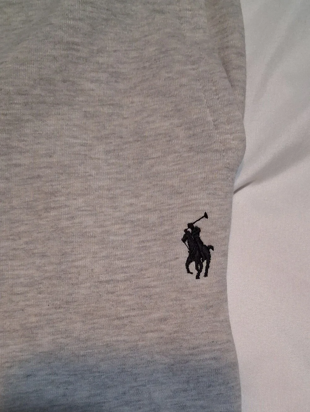 Polo Ralph Lauren Men's Gray Jogger Sweatpants Embroidered Pony Logo Medium